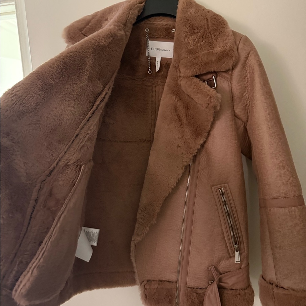 Bcbgeneration Blush Teddy Jacket - image 3